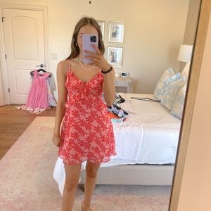 francesca’s pink dress